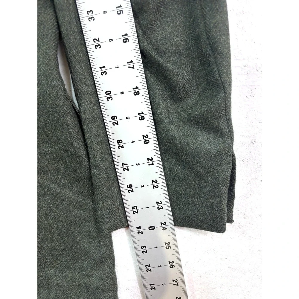 Vtg 90s Chaps Ralph Lauren 40S herringbone alpaca wool blazer jacket sport‎ coat